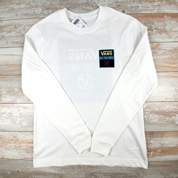Vans Game Night LS Womens Tee White - Picture 2 of 9